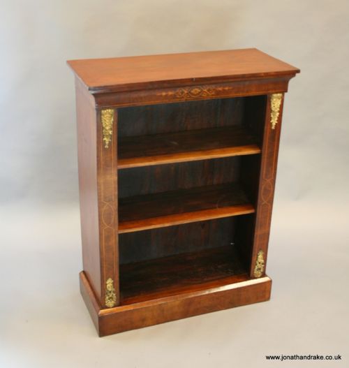 Victorian Walnut Bookcase