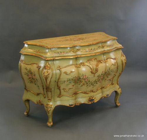 Italian Rococo Commode Chest