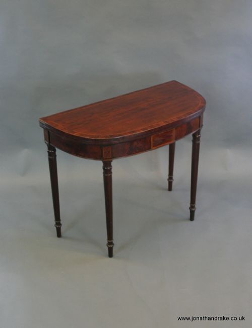 George 111 Mahogany Card Table