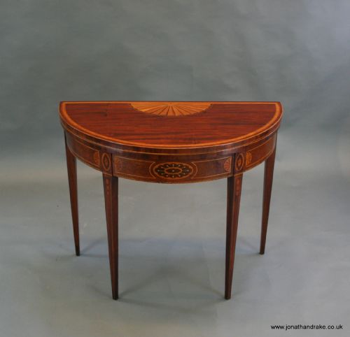 Nineteenth Century Tea Table, Labelled