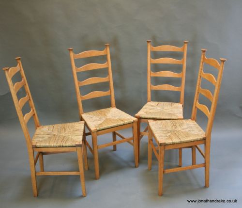 Arts and Crafts Set of Chairs, Dining , Side, Libertys or Heals