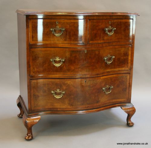Queen Anne Revival Chest of Small Proportions