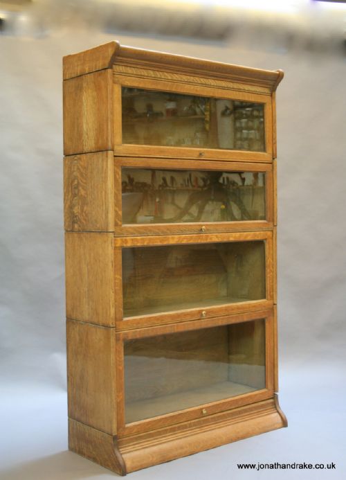 Stacking Sectional Bookcase, Attributed to Gunn