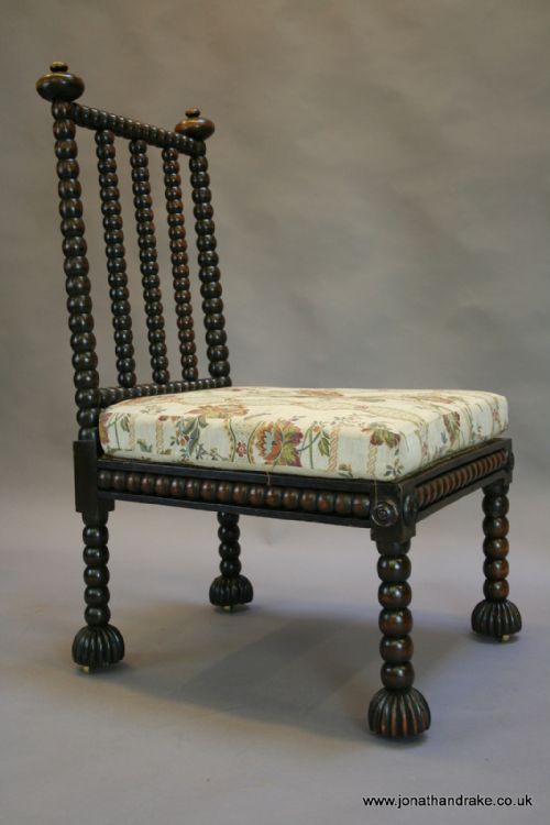 Nineteenth Century Bobbin Chair