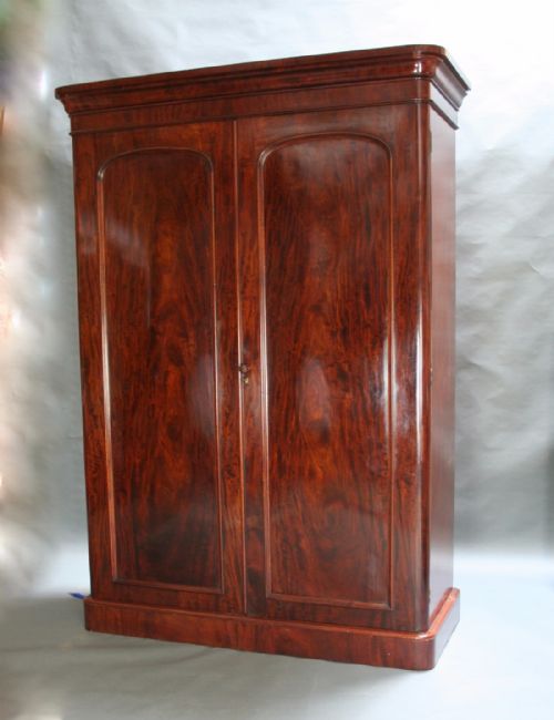 Victorian Mahogany Wardrobe, Stamped