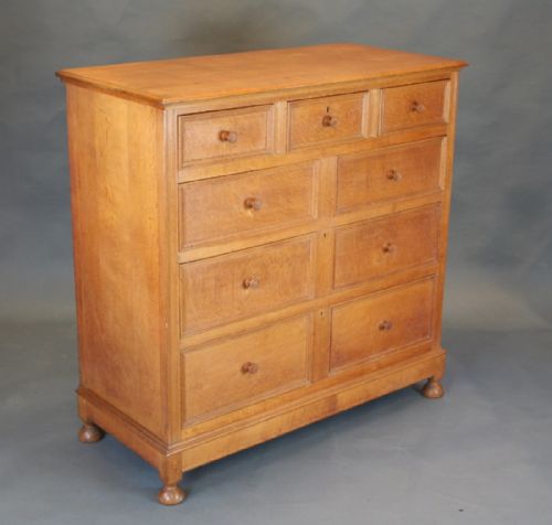 Heals Arts and Crafts Oak Chest of Drawers
