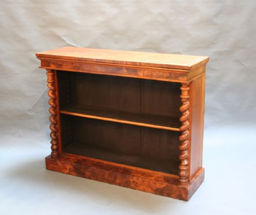 Victorian Walnut Bookcase