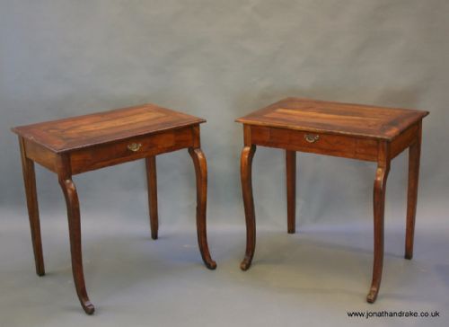 Pair French Provincial Side Tables