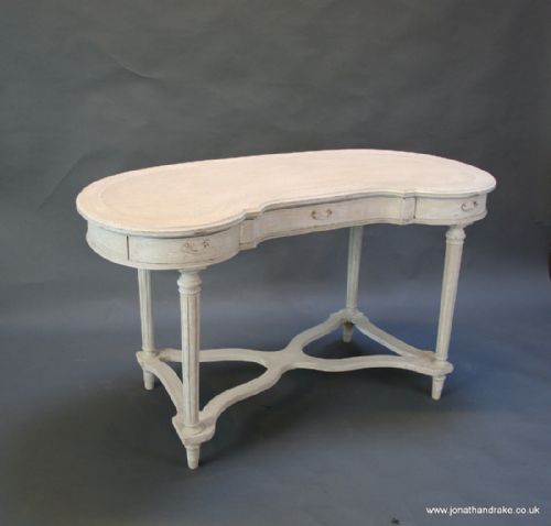 French Taste Painted Dressing Writing Table