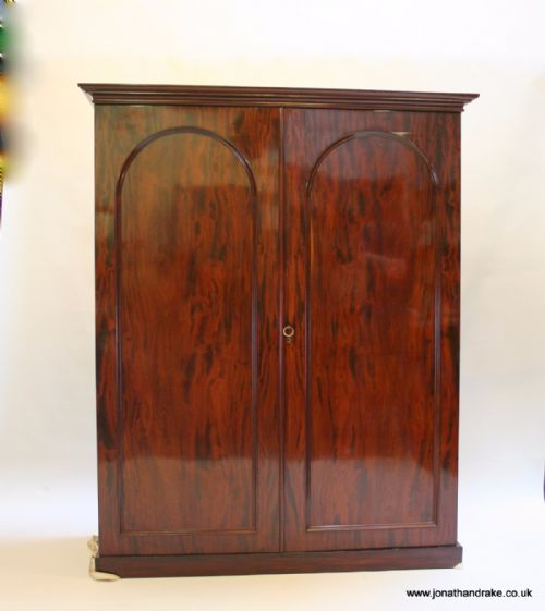 Mid- Victorian Mahogany Wardrobe
