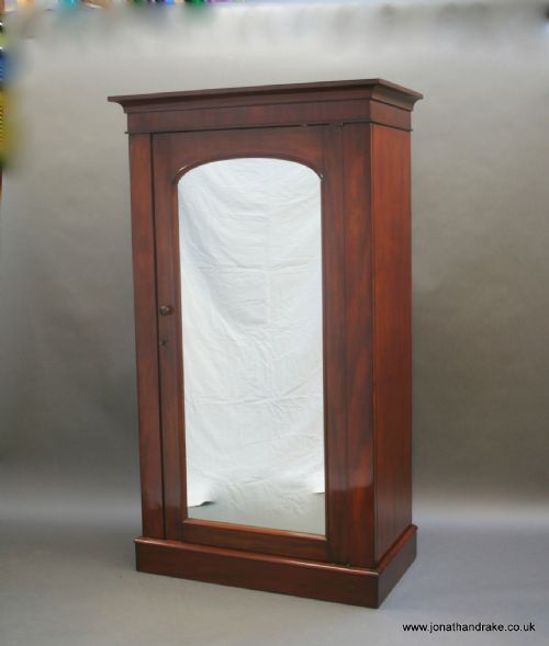 Victorian Mahogany Single Wardrobe