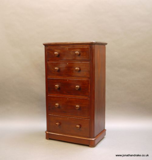 Victorian Mahogany Narrow Chest