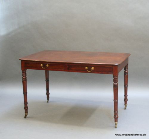 George 1v Mahogany Writing Table