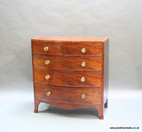 Georgian Bow Front Chest