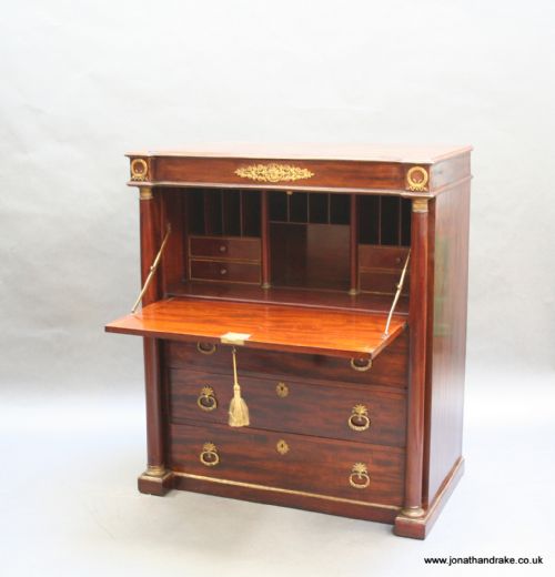 C19th French Secretaire Desk