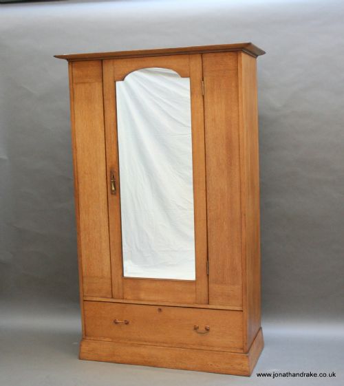 Arts & Crafts Wardrobe Manner of Voysey