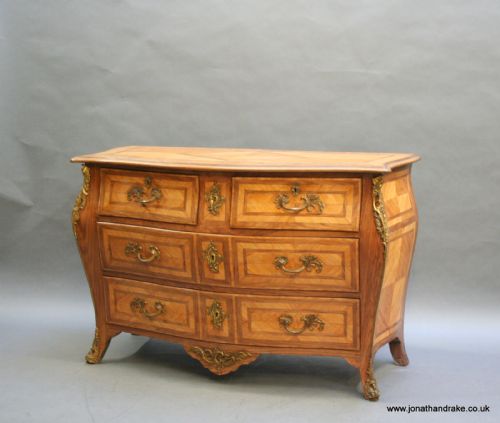 C19th French Bombe Commode Chest