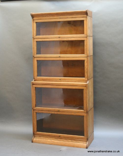 Large Globe Wernicke Type Bookcase by Gunn