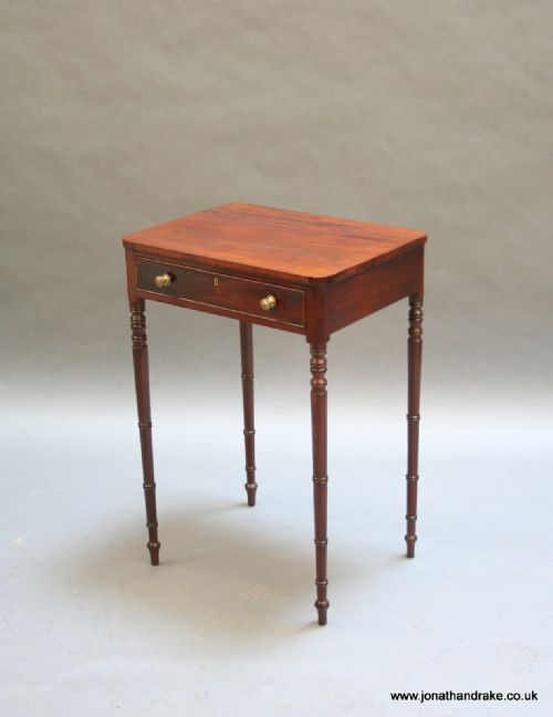 George IV Mahogany Lamp Table