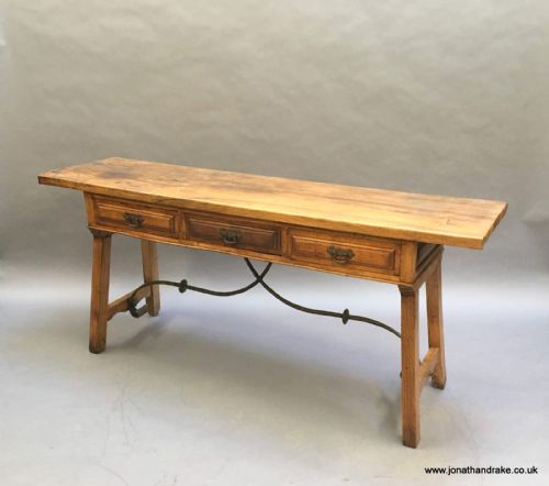 Spanish Walnut Side Table