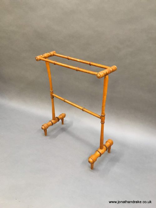 French Faux Bamboo Towel Rail