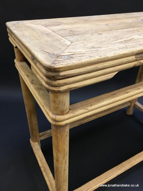CHINESE ELM SIDE TABLE - ADDITIONAL PHOTO 8