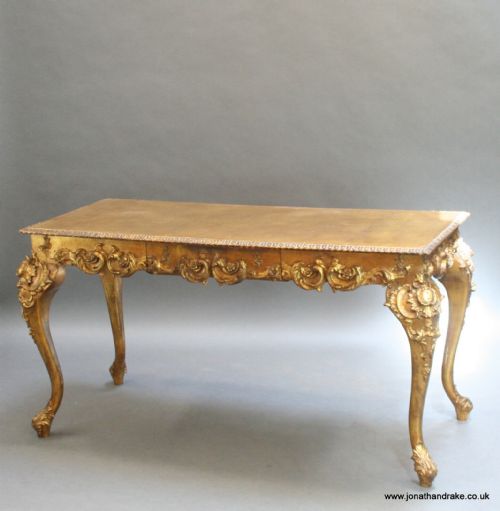 Italian Gilt Rococo Table