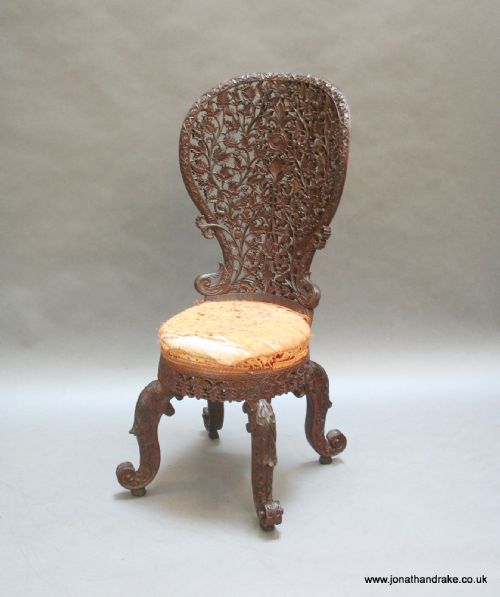 C19th Burmese Side Chair