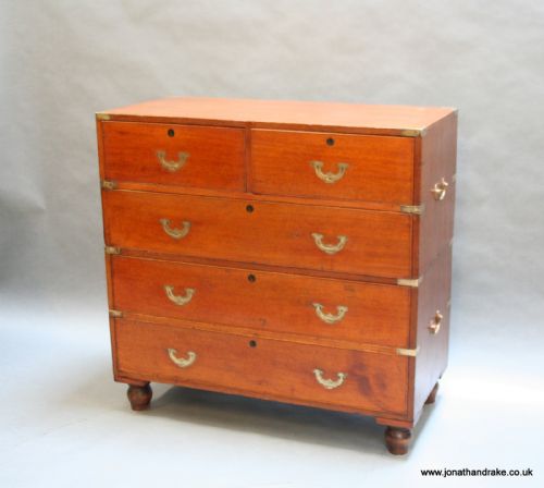 George 111 Campaign Chest of Drawers