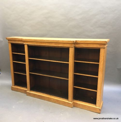 C19th Large Oak Bookcase
