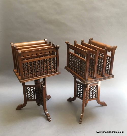 Pair C19th Moorish Canterbury by Liberty