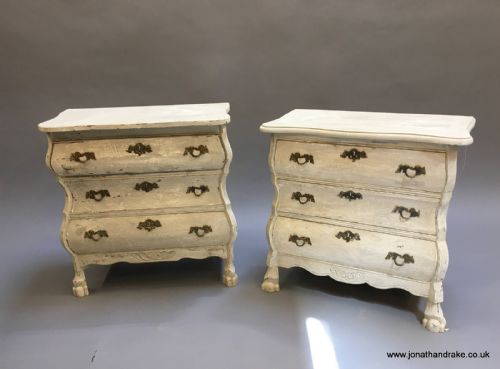 Pair Dutch Style Chest of Drawers