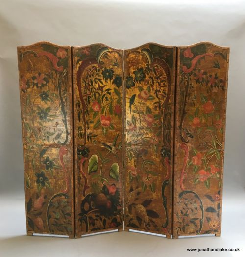 Spanish Painted Screen