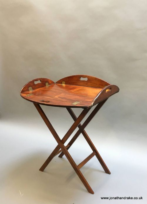 George III Butlers Tray on Stand
