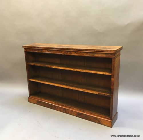Victorian Burr-walnut Bookcase