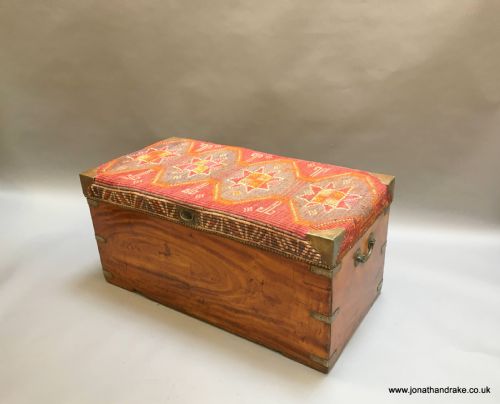 Campaign Camphor Trunk Chest