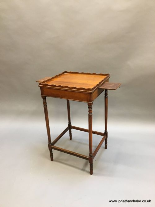 C19th Mahogany Lamp Table