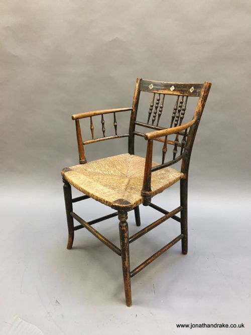 Regency Painted Sussex Chair
