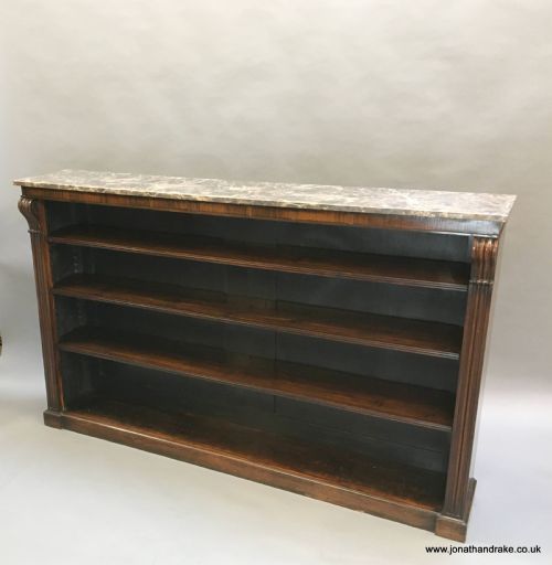 Victorian Rosewood Bookcase