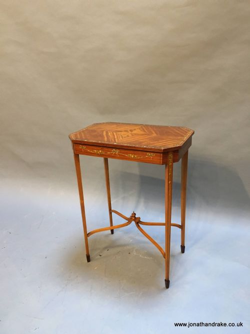 Edwardian Occasional Lamp Table