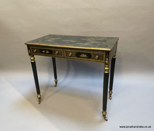 Edwardian Chinoiserie Writing Table