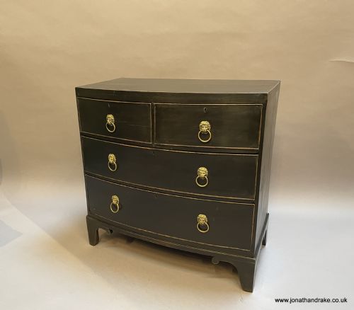 Regency Ebonised Chest of Drawers