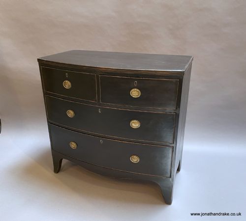 Regency Ebonised Chest of Drawers