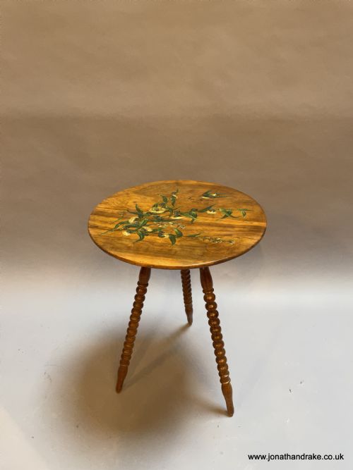 Painted Italian Lamp Table