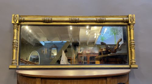 Regency Gilt Overmantel Mirror