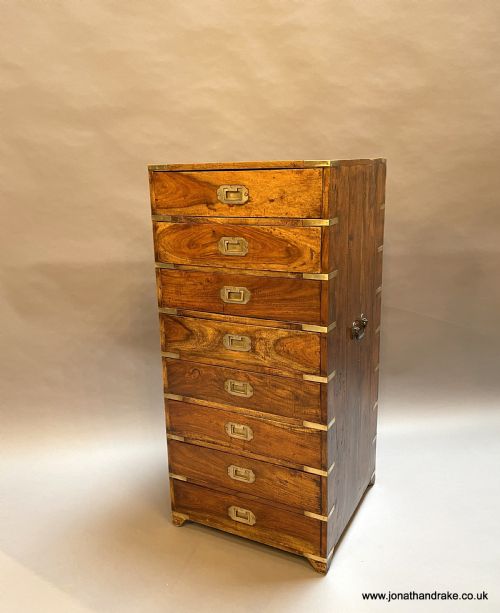 Colonial Campaign Chest of Drawers