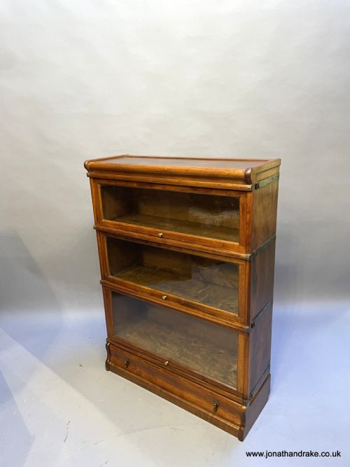 Globe Wernicke Walnut Bookcase