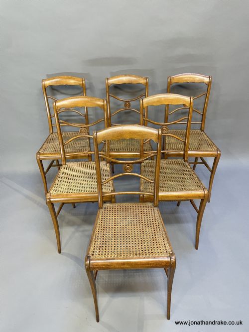 Set French Dining Side Chairs