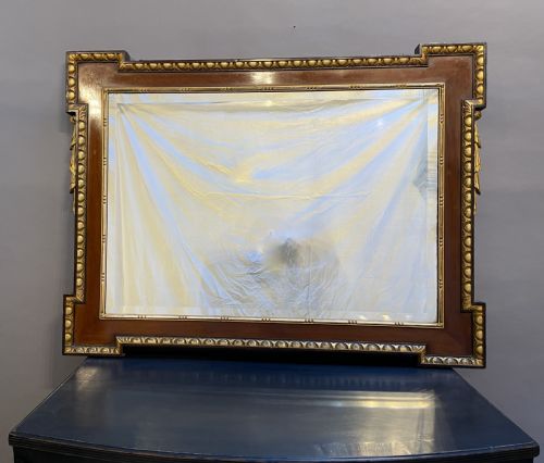Georgian Revival Overmantle Wall Mirror