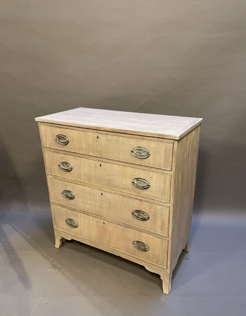 George IV Bleached Chest of Drawers